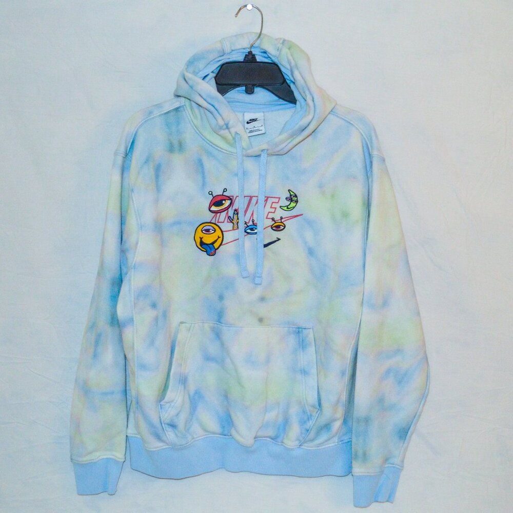 Nike Men’s Medium Tie Dye Hoodie Graphic Swoosh